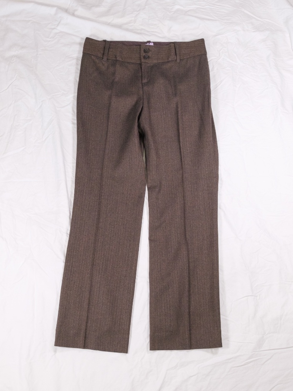 Banana Republic Brown Herringbone Pants Slacks Size 0